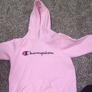 A champion pink sweater